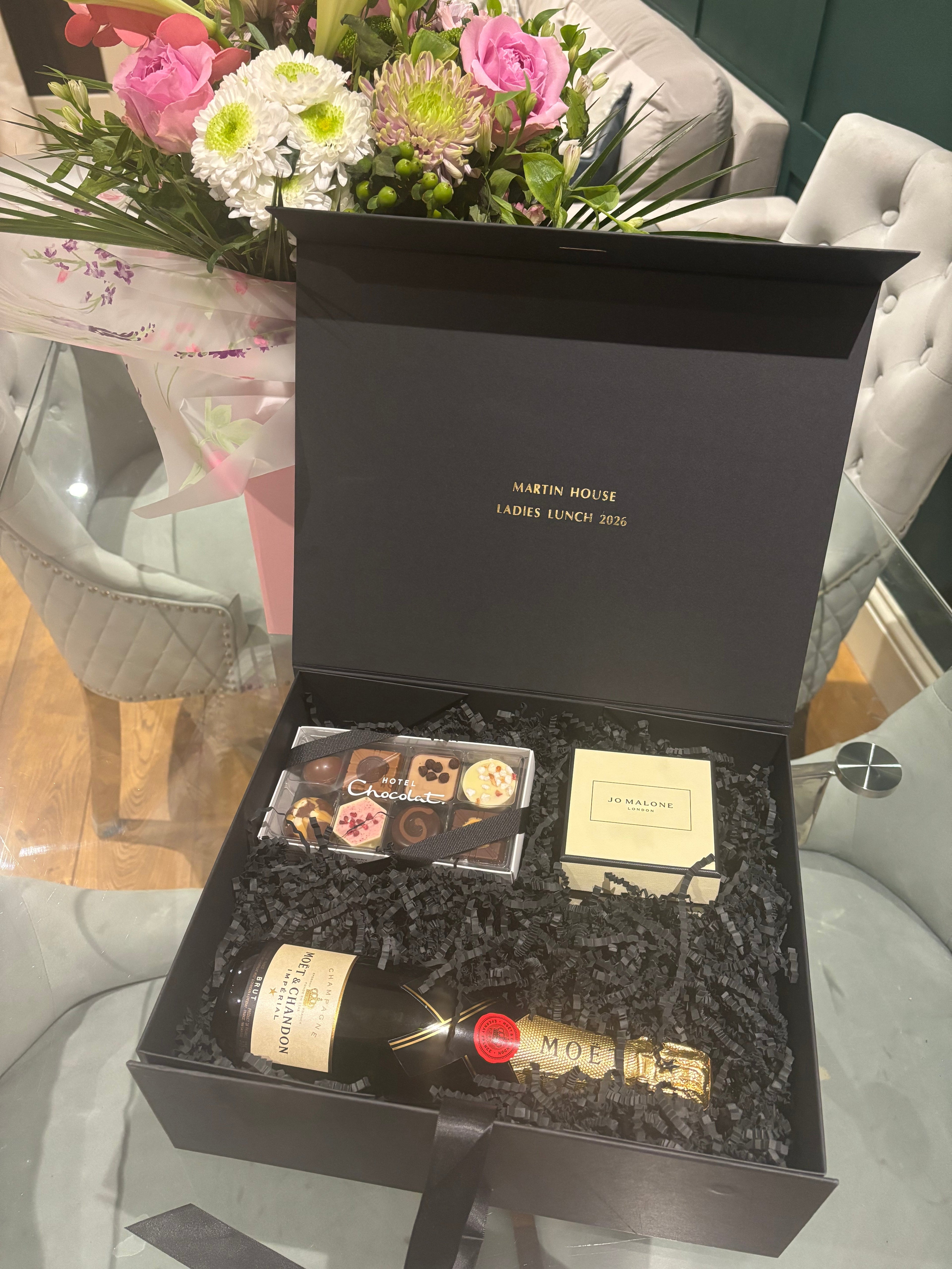 Supporting Martin House Ladies Lunch 2026 with a Luxury Jo Malone Champagne Gift Box