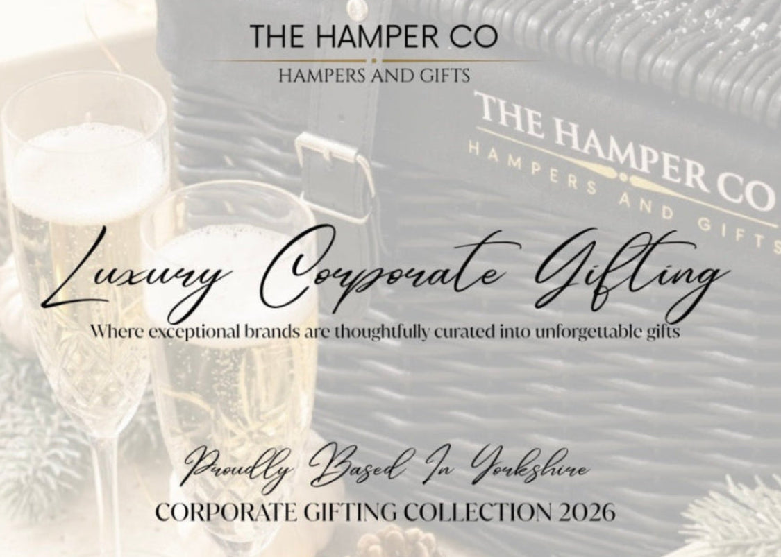 luxury corporate gifting, branded boxes and hamper liners. luxury branded items like champagne, jo malone, hotel chocolat & cartwright & butler. the perfect corporate gifts.