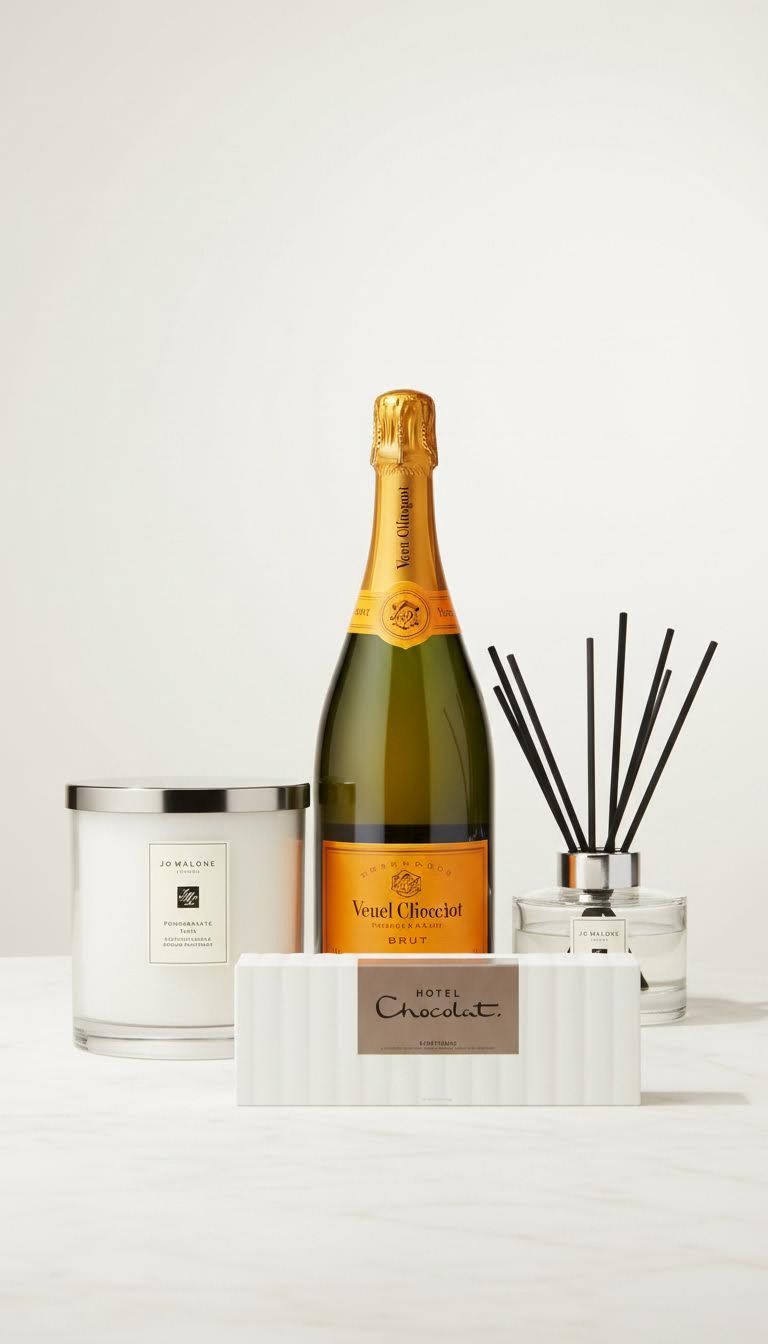 Luxury Veuve Clicquot & Jo Malone Gift Basket