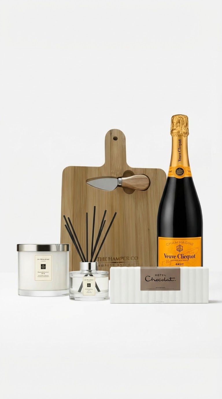 Luxury Champagne & Chocolate Gift Basket