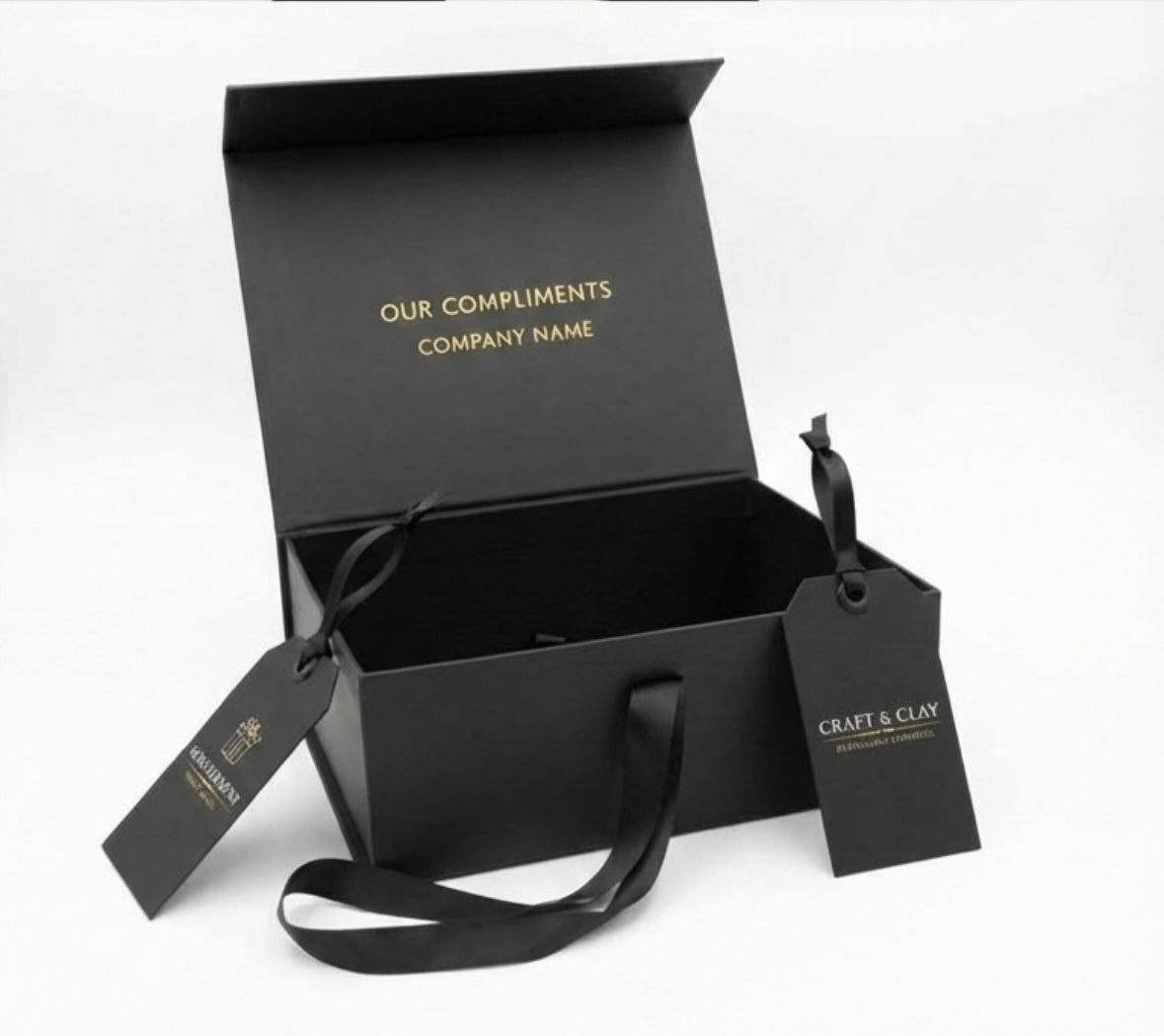GOLD FOIL STAMPED GIFT BOX PERSONALISED