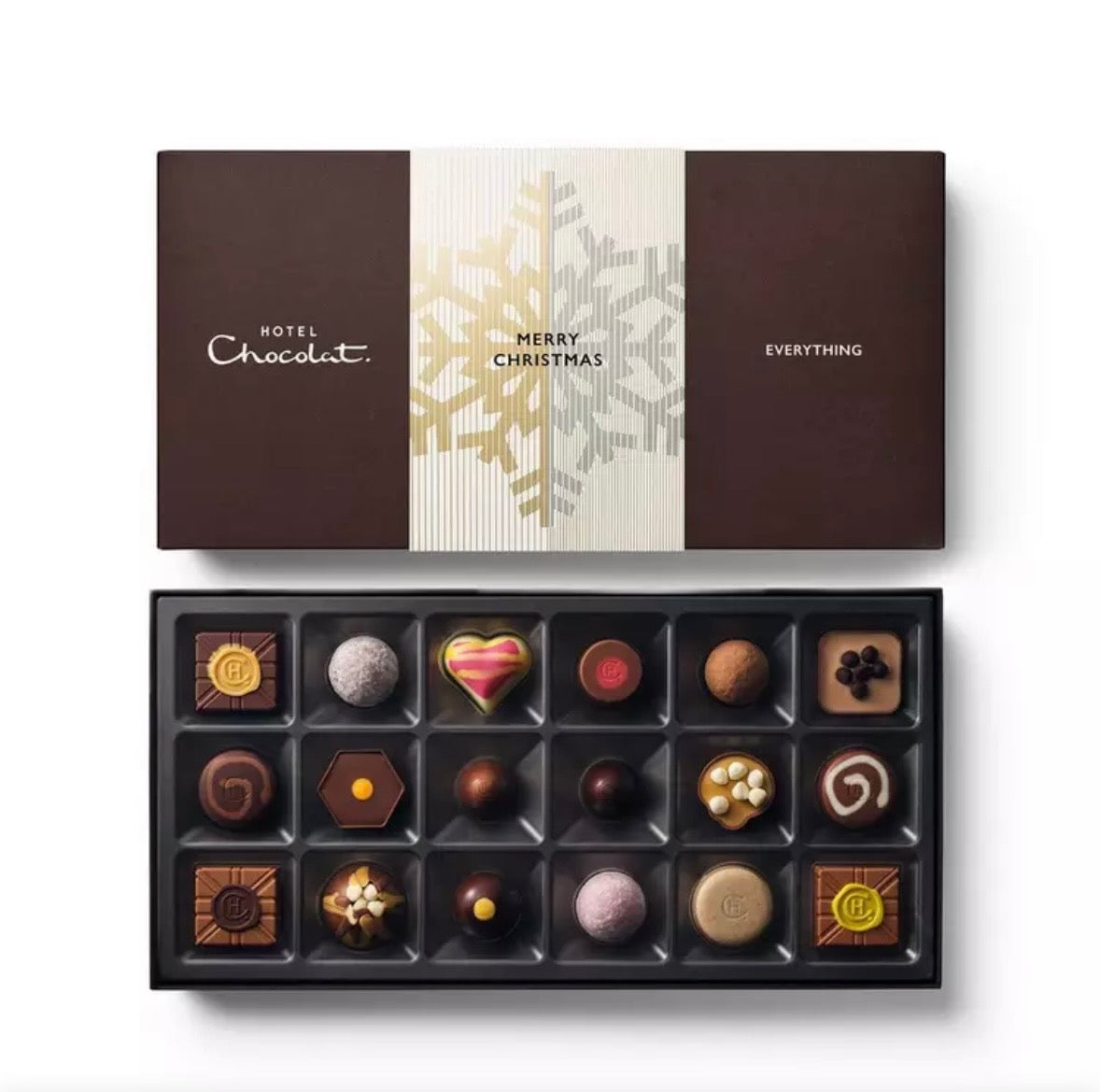 everything Hotel Chocolat christmas chocolate box